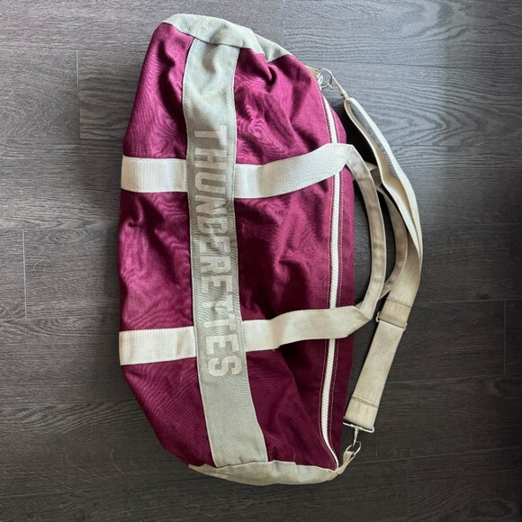 vintage 'the canvas duck' company sports duffel bag cowichan thunderettes * - Picture 5 of 14